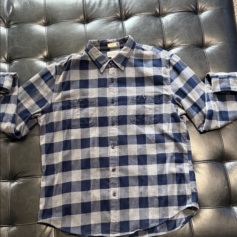 Mens XL J Crew Button Shirt